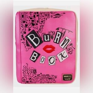 LOUNGEFLY 
Mean Girls Burn Book backpack